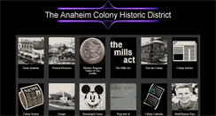 Desktop Screenshot of anaheimcolony.com