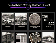 Tablet Screenshot of anaheimcolony.com